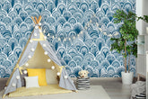 Classic Vintage Ornamental  Wallpaper